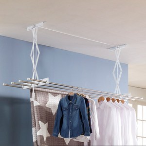 트레벨 분체 천정건조대 스텐봉 1500 일반형