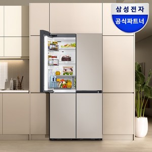 삼성전자 Bespoke AI 하이브리드 키친핏 637L 4도어 냉장고 방문설치