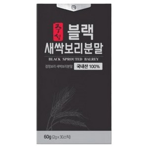 블랙 새싹 보리분말 안토시아닌 국내산, 300g, 1개