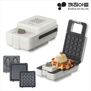 키친아트 3 in 1 플레이트 로리 타임 와플메이커