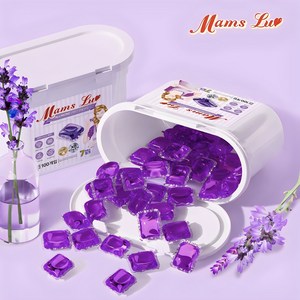 맘스럽 올인원 라벤더 캡슐세제 8gX100개입 국내생산 초고농축 액티브효소 실내건조 간편사용 세제