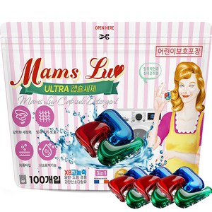 맘스럽 울트라 파우치 캡슐세제