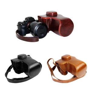 아이디스킨 소니 SONY A7R II PU가죽케이스 속사케이스, 1개, 소니 A7R II브라운