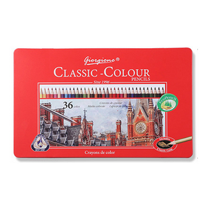 조르조네 클래식 삼각 그립 유성 색연필