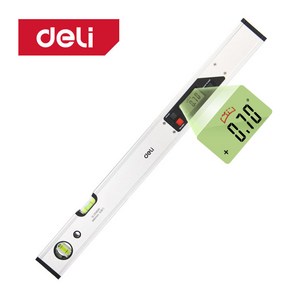 델리툴즈 디지털 수평계 전자 수평자 수평기 수평대 마그네틱 탑재