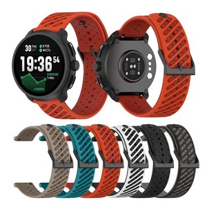 순토 레이스2 호환 밴드 레이스 S 버티컬 2 피크9 프로 호환 프리미엄 실리콘 스트랩 22mm