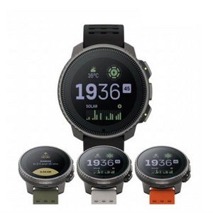 [순정스트랩+순정충전기+필름] 순토 버티컬 티타늄 솔라 블랙 포레스트 캐니언