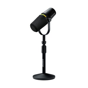 SHURE MV7+ 플러스 Podcast kit 슈어 다이나믹 마이크 벨크로타이 포함