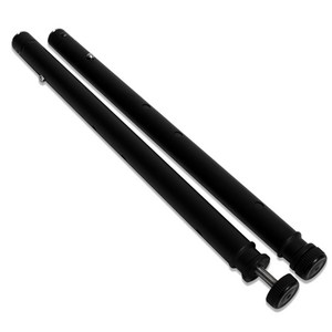 칠나무 IGT 테이블 가변다리 4단 높이조절 40 50 55 66 스노우피크 호환, 블랙