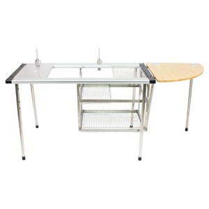 칠나무 IGT 코너 연결테이블 캠핑기역자주방 스노우피크 스텐럭 호환