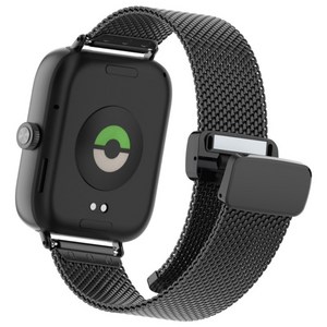 TAOMI 레드미 워치4 밀레니즈루프 메탈 스트랩, 블랙