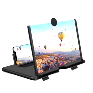 조이몰 스마트폰 고화질 돋보기 확대스크린, 1개, 블랙