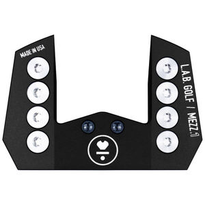 랩골프 LAB MEZZ.1 블랙 말렛 제로토크 골프 퍼터, 34도
