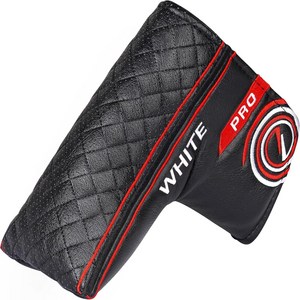 MyTAG 태그 미드 말렛 퍼터 커버 스몰 골프 헤드커버 클럽 헤드 프로텍터 마그네틱 클로저 오디세이 화이트 핫 프로용 283170