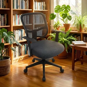 OFFHOLIC 사무용 의자 커버 게이밍 큰사이즈 호환, 1개, 진한그레이