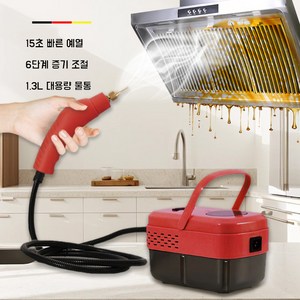 Apnoo 고온 스팀 청소기 고압 스팀기 살균기 주방청소 분사기 세척기 주방 에어컨 냉장고 욕실 청소에 사용할 수 있습니다