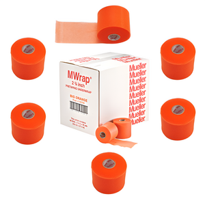 뮬러 MWrap 스펀지 컬러 언더랩 테이프 6.9cmx27.4M 스포츠 테이핑 배드민턴 라켓 그립 축구 보호대고정 머리끈