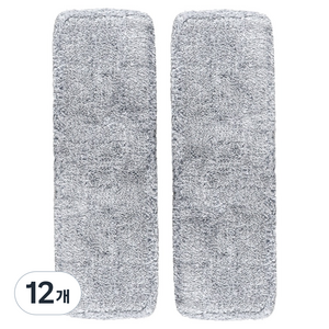 디센느 스프레이 극세사 밀대 걸레 리필 패드 2매, 12개