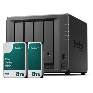 [ 시놀로지 공식총판 ] 시놀로지 나스 DS925+4bay [16TB]HAT3320-8TBX2EA 합본 기업용 NAS