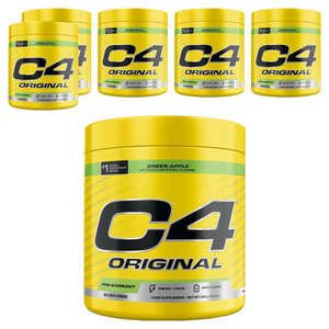셀루코어 C4 오리지널 프리-워크아웃 그린 애플 맛, 6개, 390g