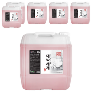 대박세제 식기세척기용 중성세제, 18.75L, 6개