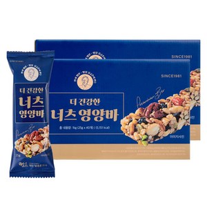 김규흔 한과 더 건강한 너츠 영양바, 80개, 25g