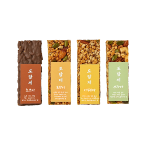 도담제 무설탕 수제 견과류바 견과바 에너지바 단백질바 저칼로리 건강간식, 25g, 20개