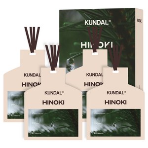 쿤달 차량용 퍼퓸드 샤쉐 7g x 4p