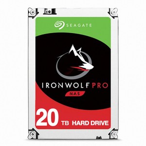 씨게이트 Seagate IronWolf Pro 20TB (ST20000NT001) - NAS용 (구모델 ST20000NE000)