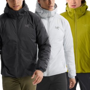 아크테릭스 25FW 아톰 SV 후디 맨 남자 기능성 경량 후드 숏패딩 바람막이 방풍 자켓 등산 아웃도어