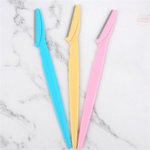 애나허니 톱니모양 스틸칼날 눈썹 제모칼 눈썹 정리기3p 미니눈썹칼