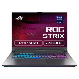 에이수스 2025 ROG 스트릭스 G18 코어Ultra9 지포스 RTX 5070