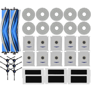 비브랜드 호환 에코백스 디봇 t30 프로 옴니 더스트백 소모품, 1개, 1년 풀패키지