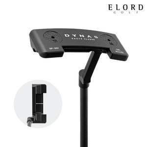 엘로드 다이너스 7 블랙 DP-001 퍼터, 34, R, 3도