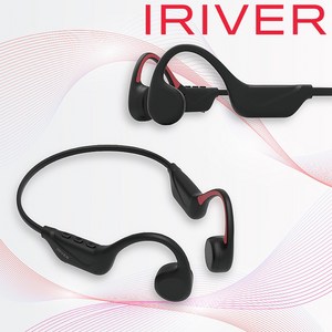 아이리버 블루투스이어폰 골전도이어폰 오픈형 무선 오픈핏 러닝 스포츠 런닝 블랙