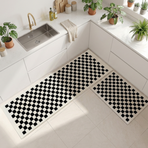 키리홈 주방 욕실 빨아쓰는 규조토 발매트 대형 2종세트