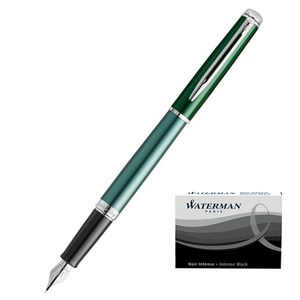 워터맨 뉴헤미스피어 CT 만년필 + 카트리지 롱 사이즈 세트