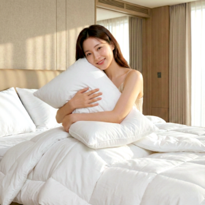 호텔 침구 차렵 이불 세트 침대 패드 순면 베개커버 2P 사계절 숙면 봄 이불 세트 간절기 슈퍼 싱글 퀸 킹