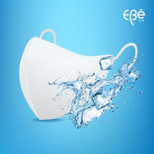 이비에 여름용 새부리형 KC인증 컬러 얼음마스크 중형 60매