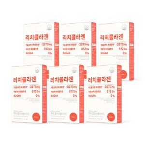 트루알엑스 리치 콜라겐 14p, 182ml, 6개