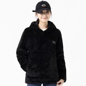 남녀공용 보온 발열 후드 플리스 자켓 열선 후리스 플리스 자켓 온열  루즈핏 뽀글이 자켓 열후리스 보아털  자켓  전기겨울점퍼  보온 발열 소프트터치 플리스 자켓