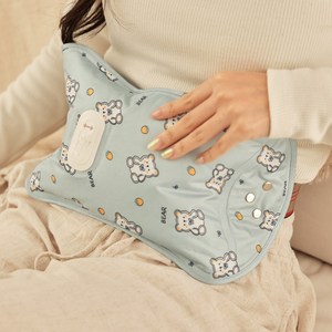 이야온 곰곰이 온수찜질기 허리 복부 전기 온열 찜질팩 충전식