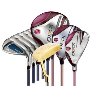 젝시오12 PRGR아이언 여성 골프채풀세트 조합풀세트 클럽9개