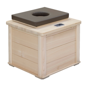 온유어핏 국내생산 편백나무 건식 좌훈족욕기, 편백나무, GSN-1610