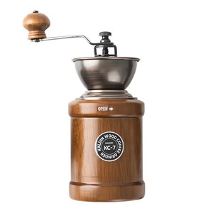 칼딘 원목 세라믹 핸드밀 KC-7, 혼합색상, 1개