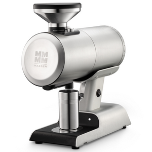 메져 필로스 실버 전동 커피그라인더 64mm 플랫버 자동 원두분쇄기 업소용 가정용, 실버, 1개, 60ml