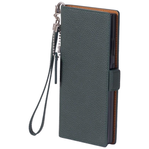 진렌체 벨로스 천연 소가죽 토고 갤럭시 지갑 케이스+손목스트랩