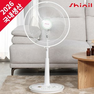 [2026 NEW] 신일 국산 16인치 대형 초미풍 저소음 스탠드 선풍기 40cm