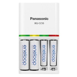 파나소닉 에네루프 충전지/충전기 니켈수소 AA/AAA 2개입 4개입, 1개