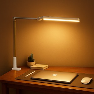 리와트 시력보호 프리앵글 LED 스탠드 조명 플리커프리 집게형 공부등 독서등 LC-98